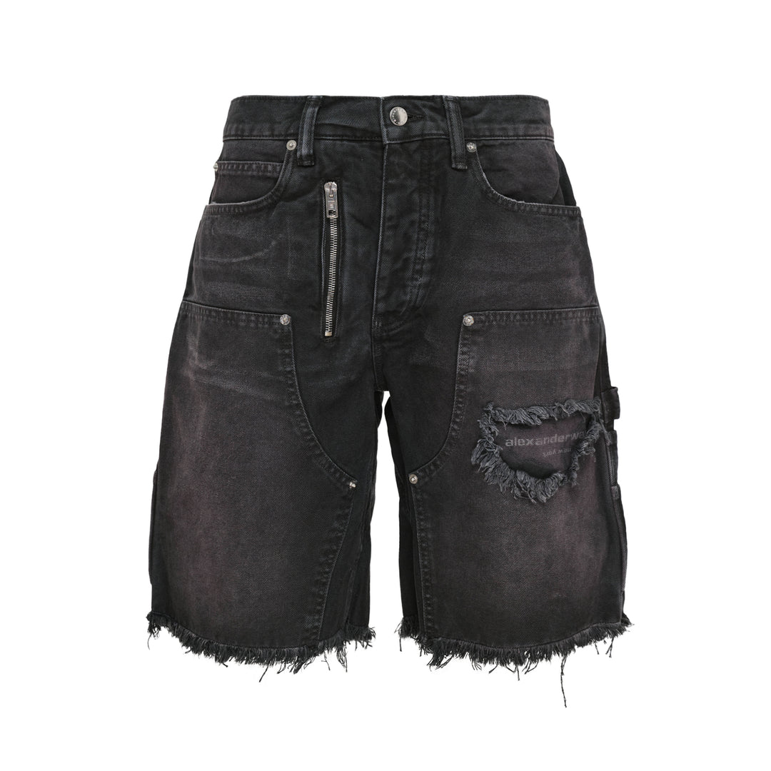 Mid Rise Carpenter Shorts