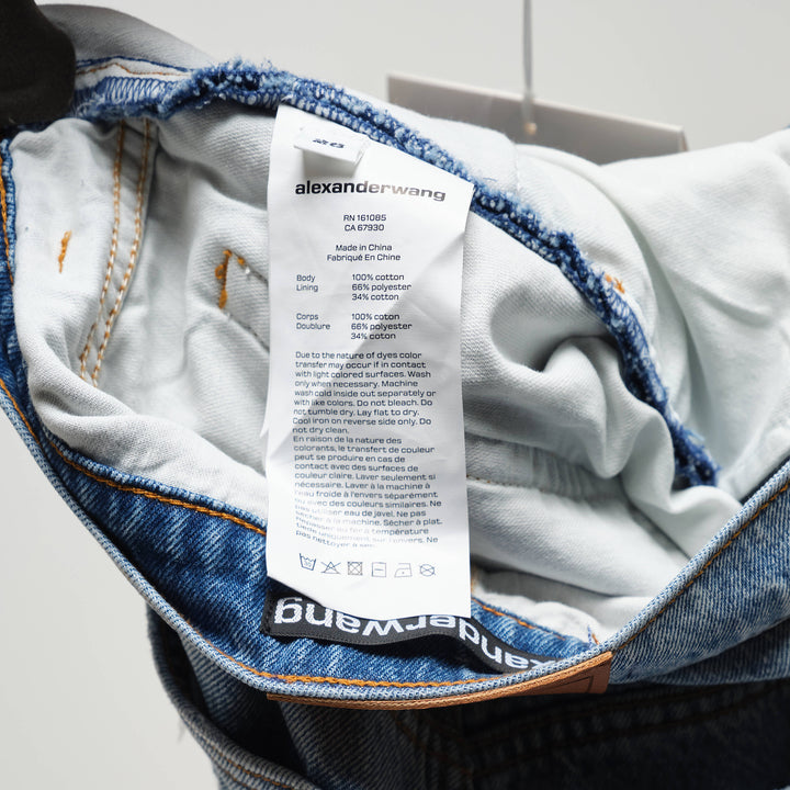 Alexander Wang Blowup Jeans With Distressed Logo – Available at Club 21, Official Retailer in Singapore, Malaysia & Thailand with Global Shipping Online