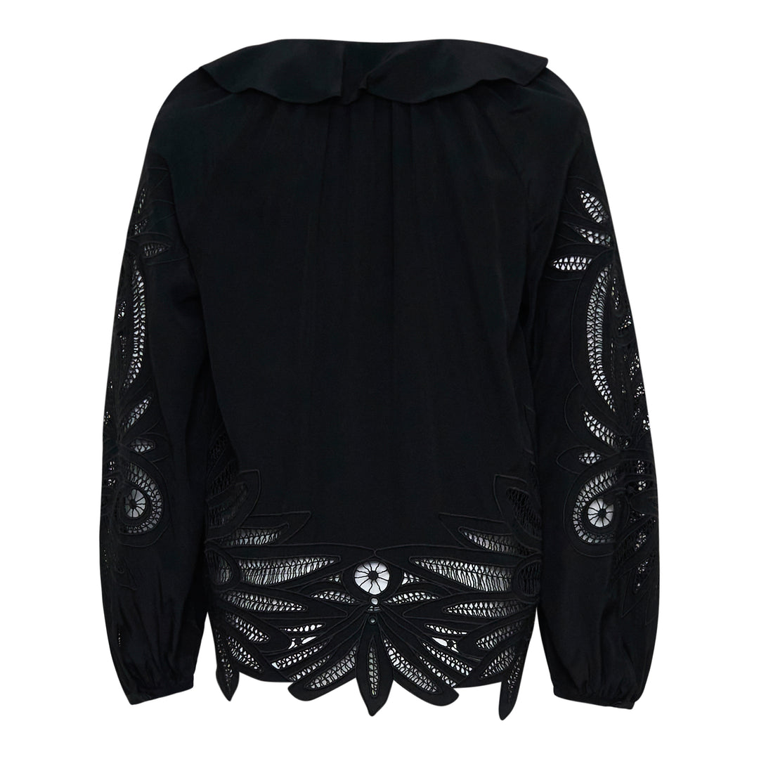 Ulla Johnson Silk Applique Blouse – Available at Club 21, Official Retailer in Singapore, Malaysia & Thailand with Global Shipping Online