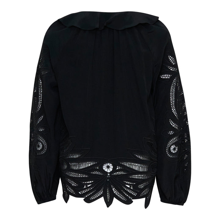 Ulla Johnson Silk Applique Blouse – Available at Club 21, Official Retailer in Singapore, Malaysia & Thailand with Global Shipping Online