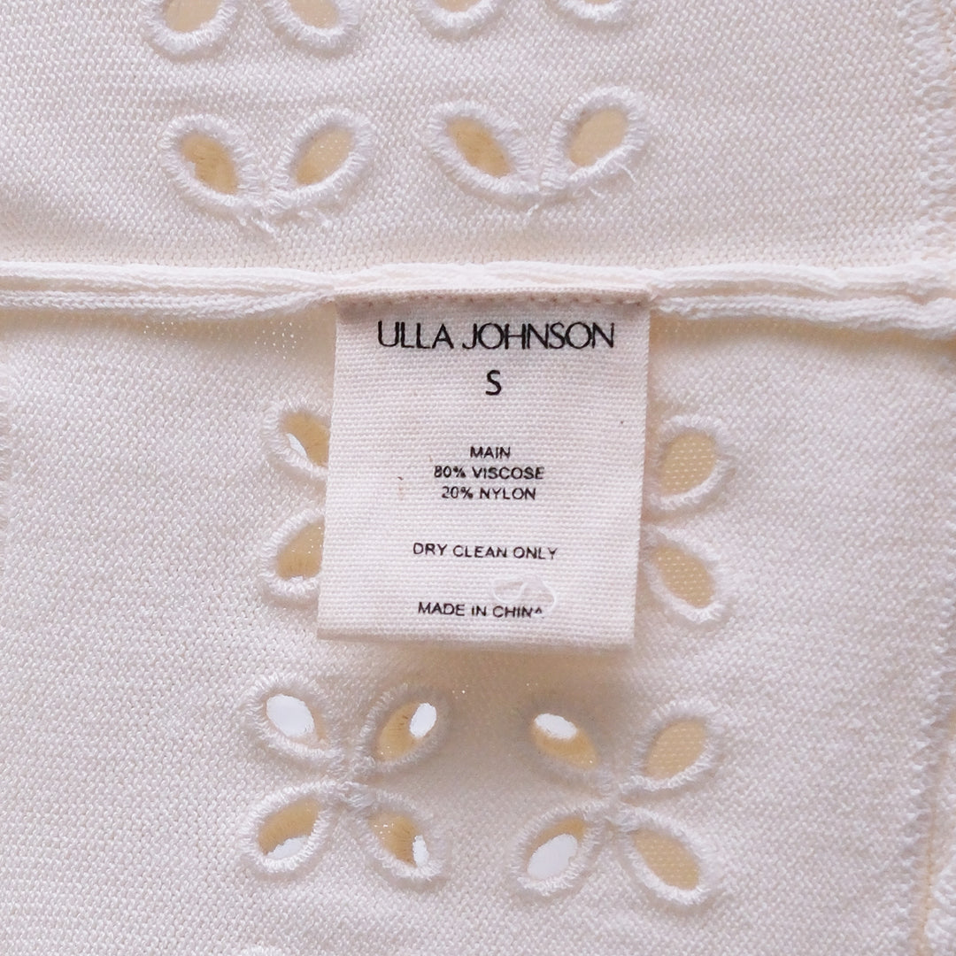 Ulla Johnson Marcelena Eyelet Knit Top – Available at Club 21, Official Retailer in Singapore, Malaysia & Thailand with Global Shipping Online