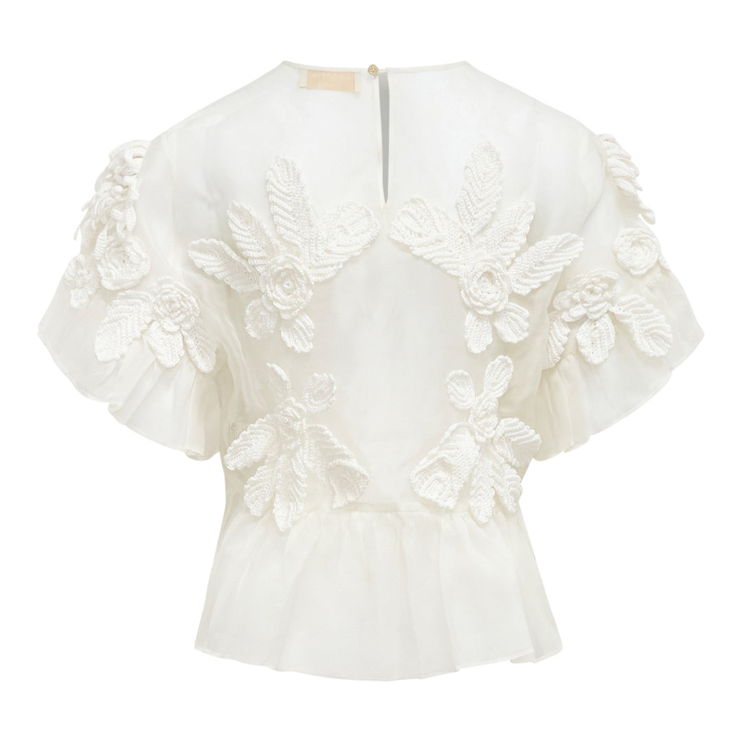 Ulla Johnson Aliya Organza Blouse – Available at Club 21, Official Retailer in Singapore, Malaysia & Thailand with Global Shipping Online