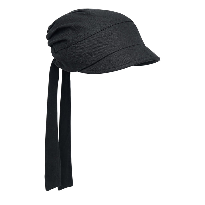 Linen Tie-Up Hat