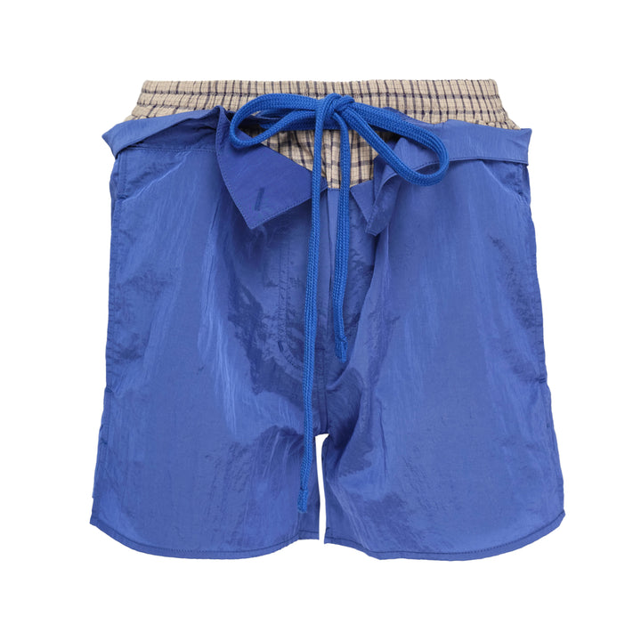 Color Block Layered Shorts
