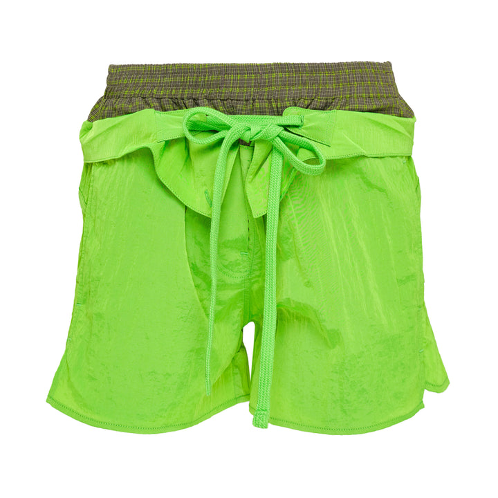 Color Block Layered Shorts