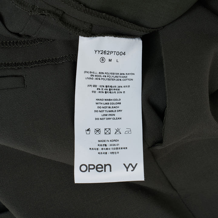 OPEN YY Gathered Capri Shorts – Available at Club 21, Official Retailer in Singapore, Malaysia & Thailand with Global Shipping Online