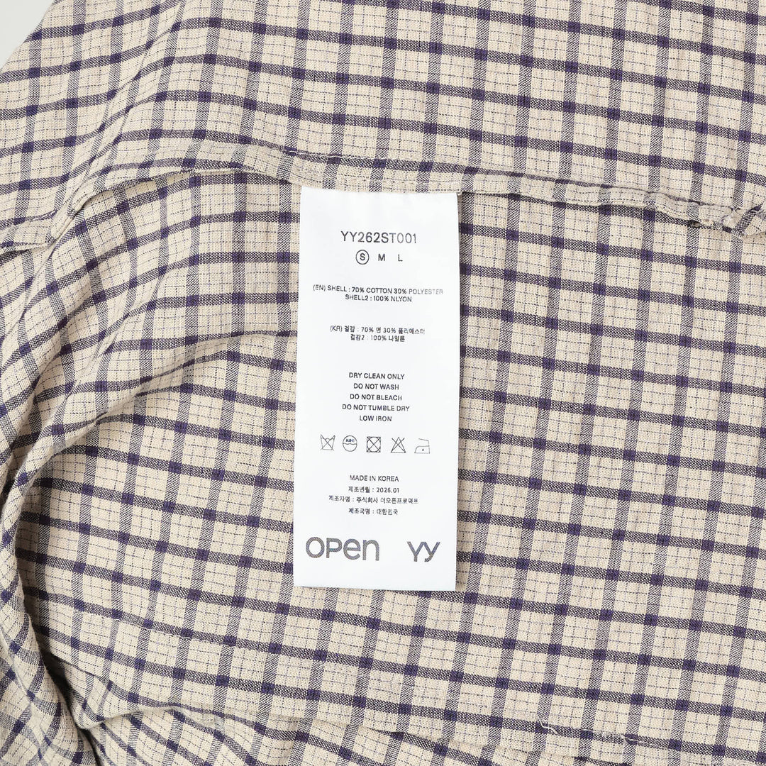 Color Block Wire Shirt