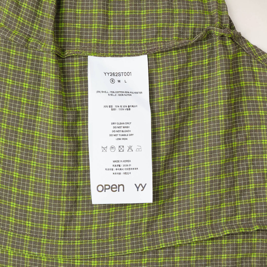 Color Block Wire Shirt