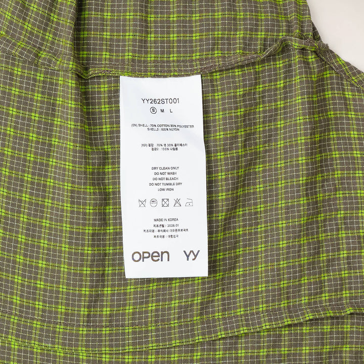 Color Block Wire Shirt