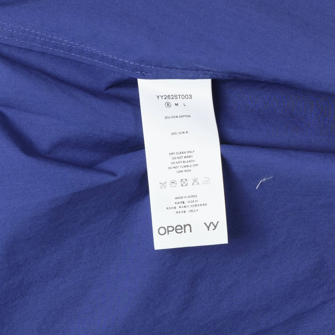 Cotton Bead Pocket Crop Shirt