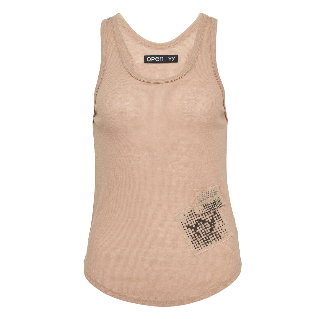 YY Patch Lounge Sleeveless Tank Top