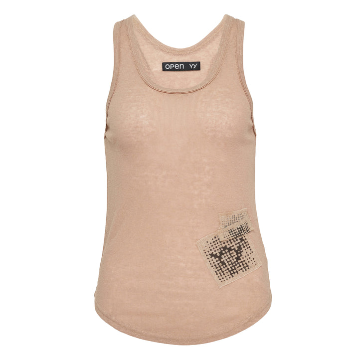 YY Patch Lounge Sleeveless Tank Top