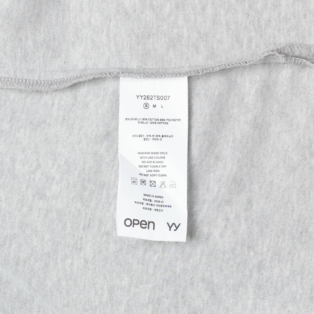 Curved Button Panel Tee