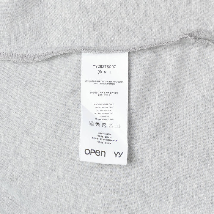 Curved Button Panel Tee