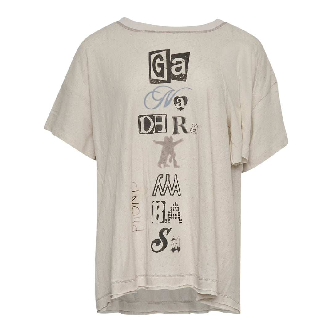 OPEN YY Scoop Neck Phonetic Tee – Available at Club 21, Official Retailer in Singapore, Malaysia & Thailand with Global Shipping Online