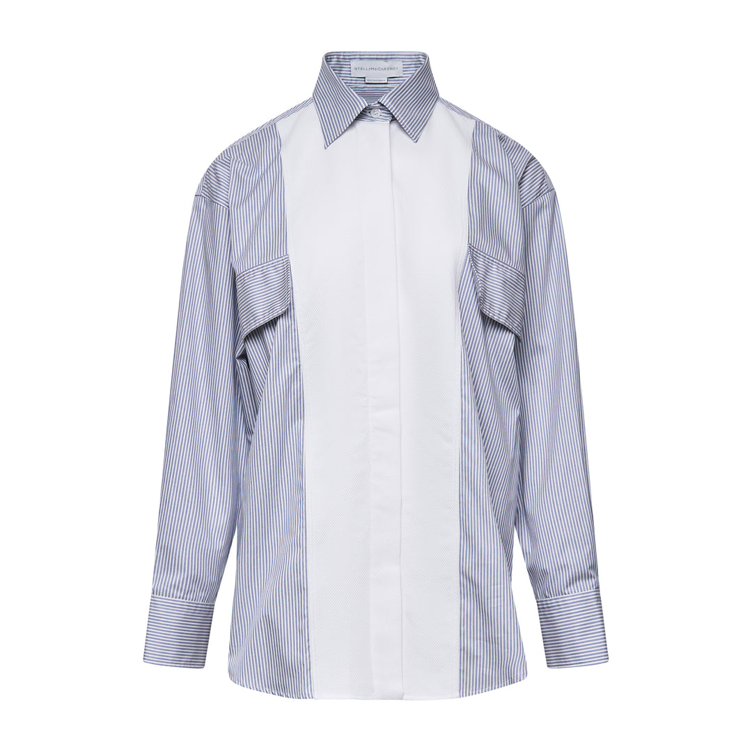 Stella McCartney Cotton Stripe Pique Shirt – Available at Club 21, Official Retailer in Singapore, Malaysia & Thailand with Global Shipping Online