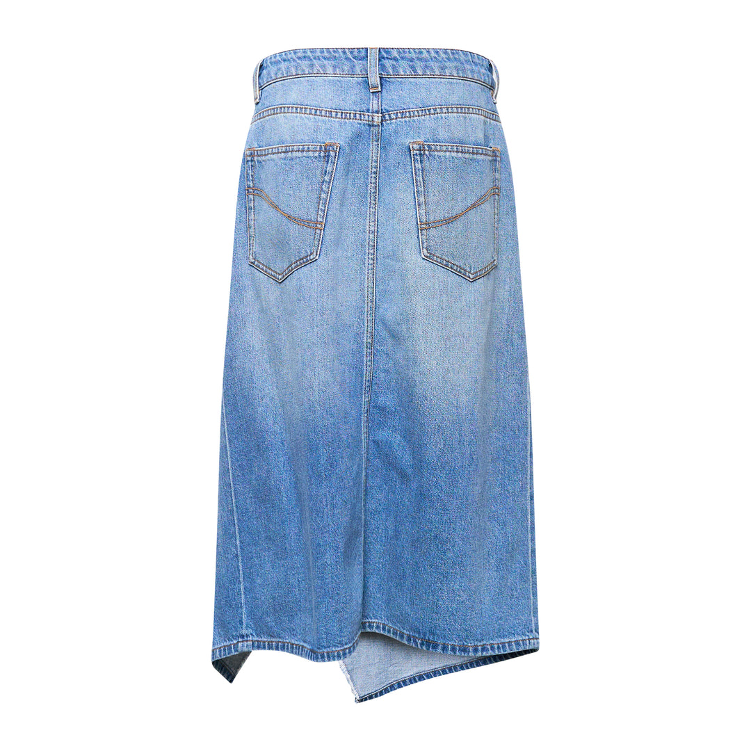 Stella McCartney Deconstructed Denim Skirt – Available at Club 21, Official Retailer in Singapore, Malaysia & Thailand with Global Shipping Online