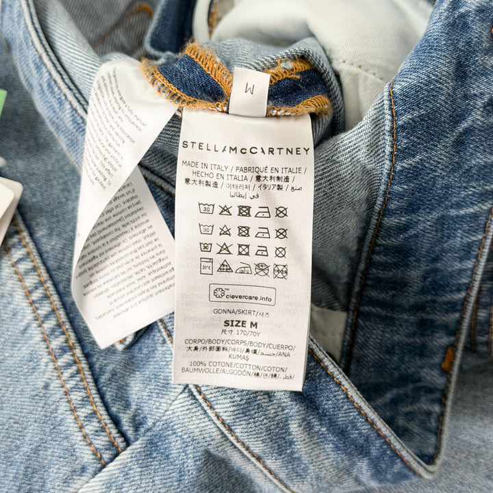 Stella McCartney Deconstructed Denim Skirt – Available at Club 21, Official Retailer in Singapore, Malaysia & Thailand with Global Shipping Online