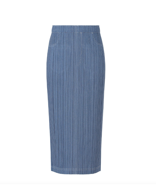 COTTON DENIM/ SKIRT