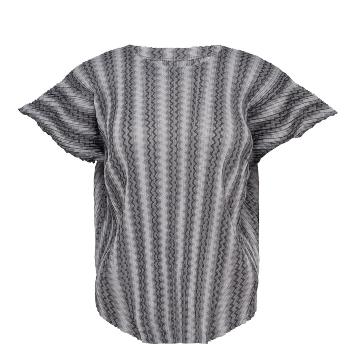 PLEATS PLEASE ISSEY MIYAKE Cotton Zigzag Shirt – Available at Club 21, Official Retailer in Singapore, Malaysia & Thailand with Global Shipping Online