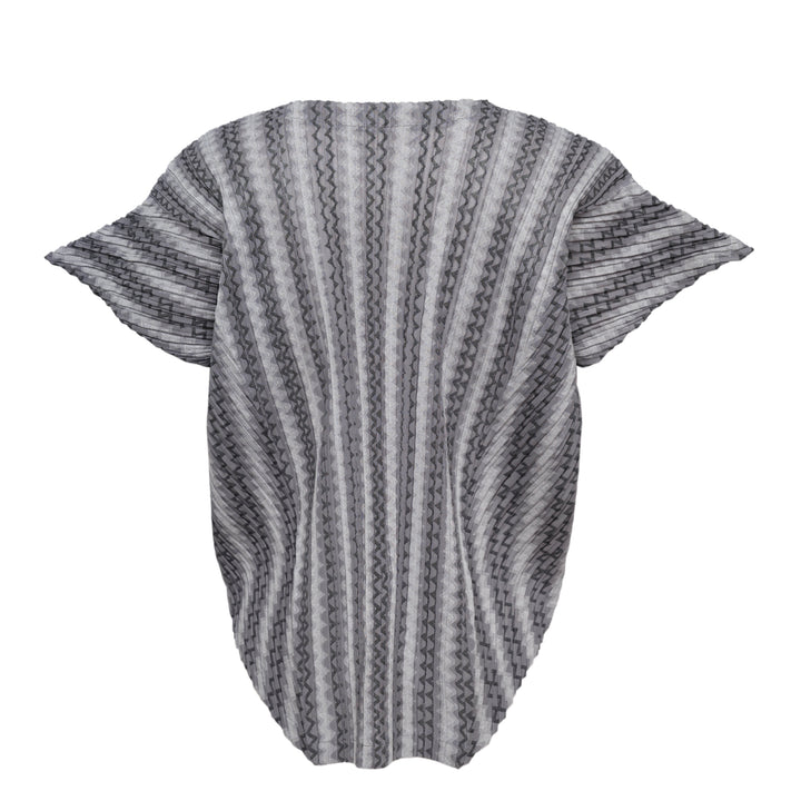 PLEATS PLEASE ISSEY MIYAKE Cotton Zigzag Shirt – Available at Club 21, Official Retailer in Singapore, Malaysia & Thailand with Global Shipping Online
