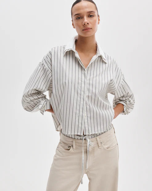 Marin Stripe Layered Shirt