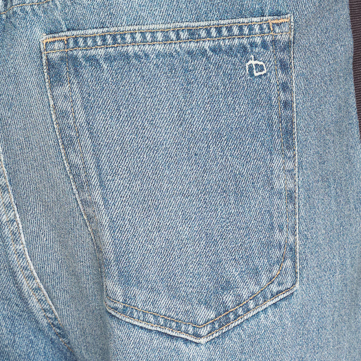 Side Stripe Wide Leg Jeans