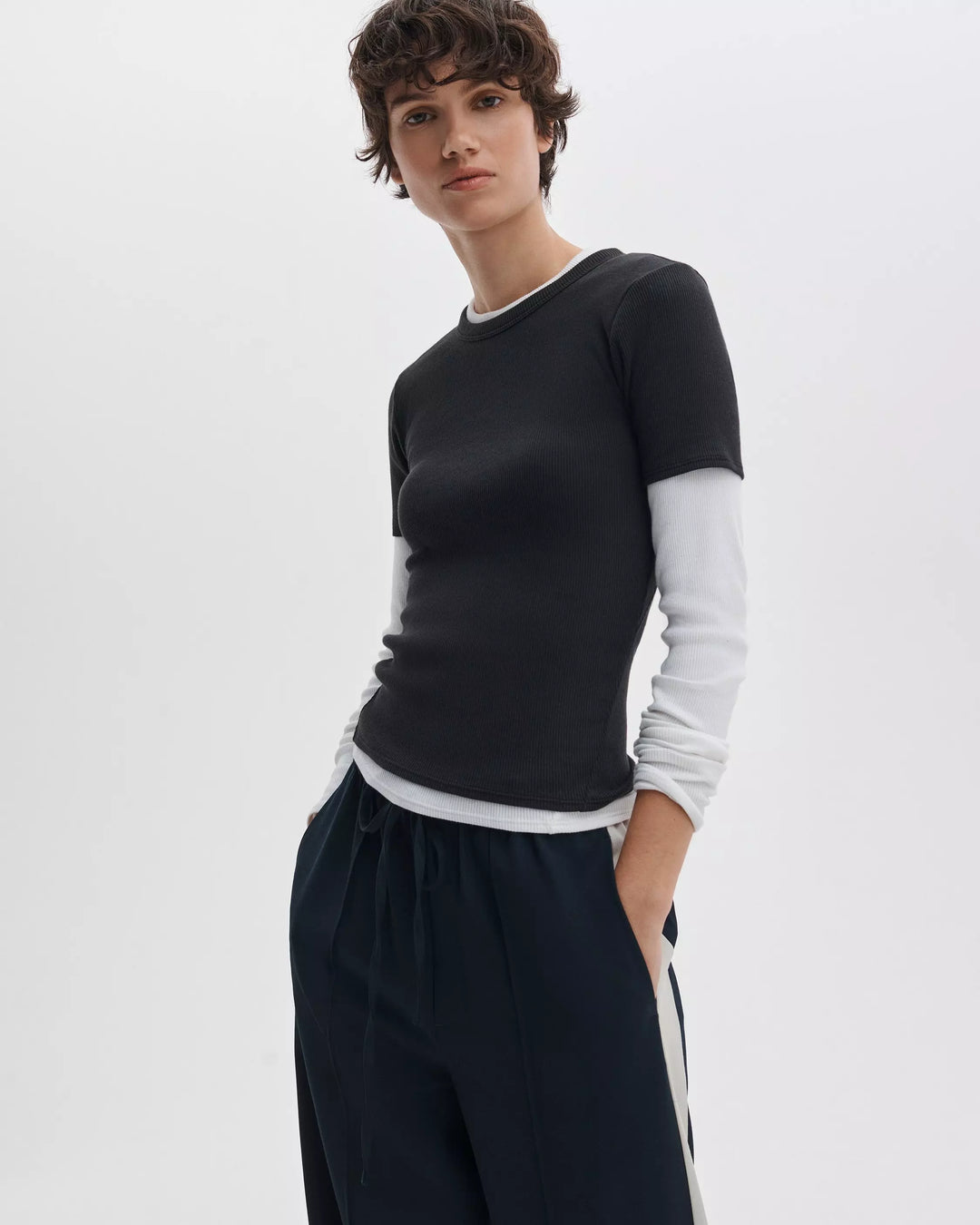 The Essential Ribbed Tee