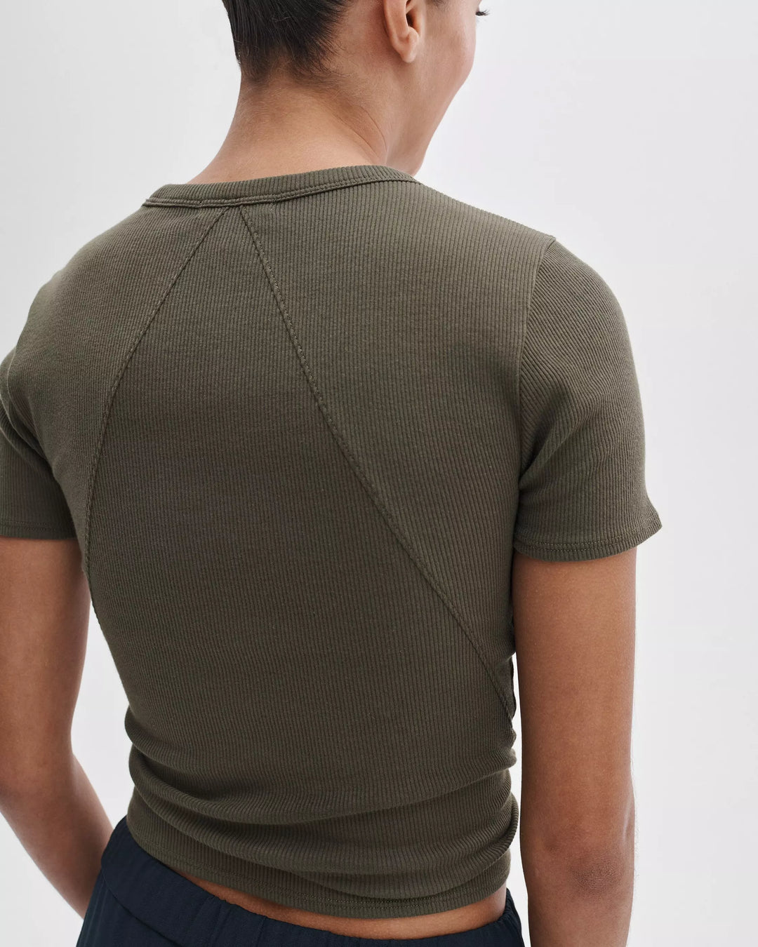 The Essential Ribbed Tee