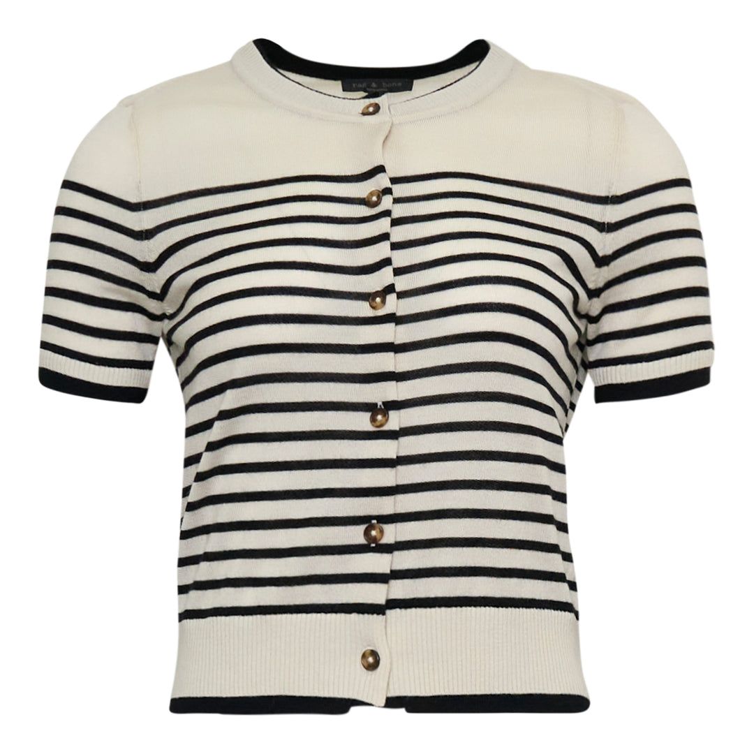 rag & bone Anne Stripe Cardigan – Available at Club 21, Official Retailer in Singapore, Malaysia & Thailand with Global Shipping Online