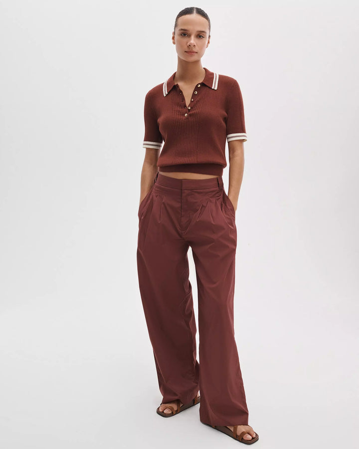 Laurie Tipped Short Sleeve Polo