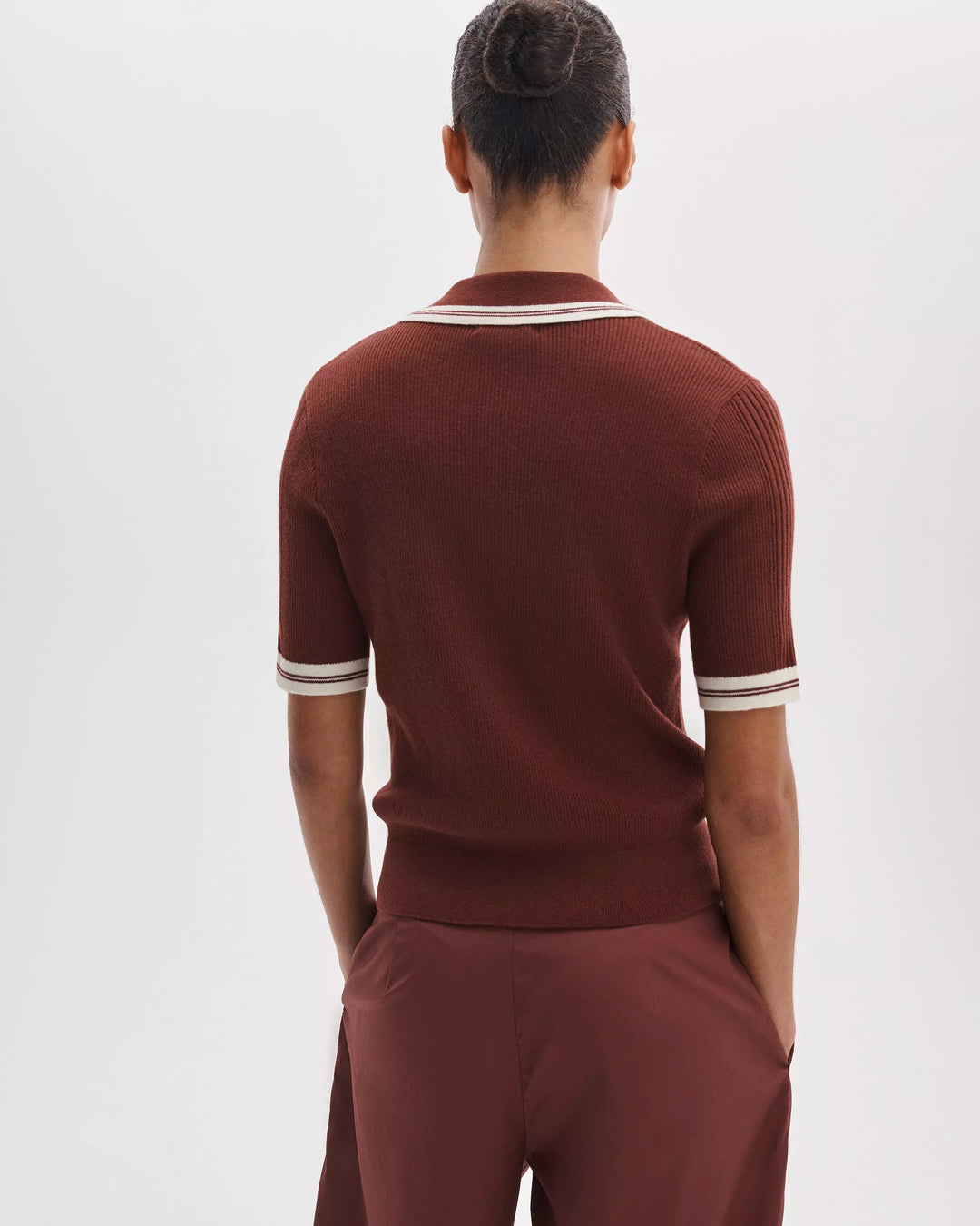 Laurie Tipped Short Sleeve Polo