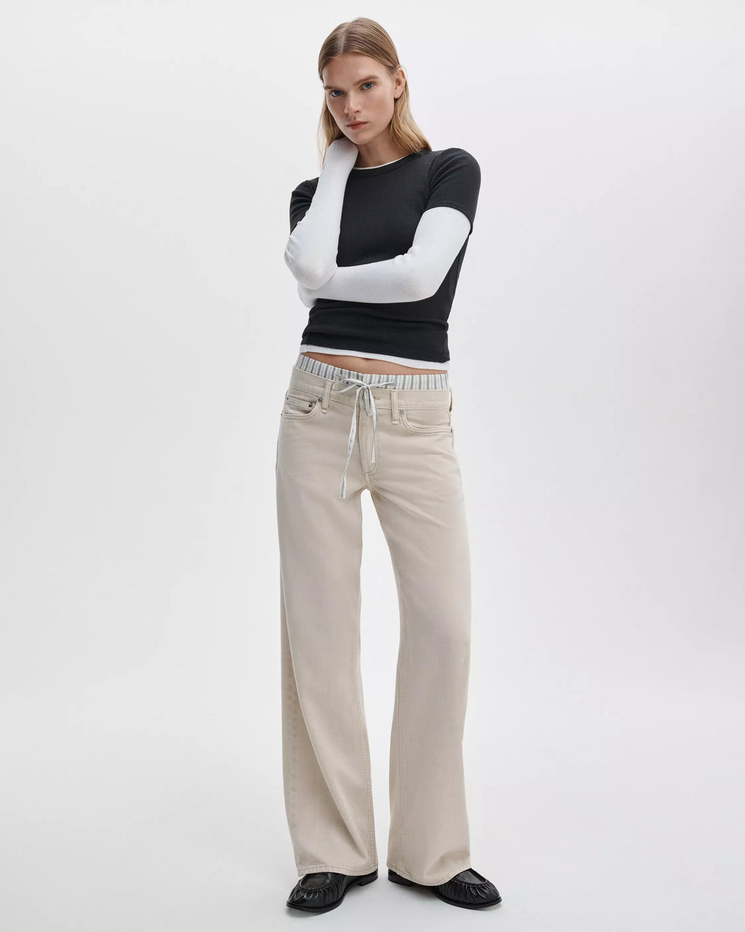 Saige Full Boxer Straight Jeans