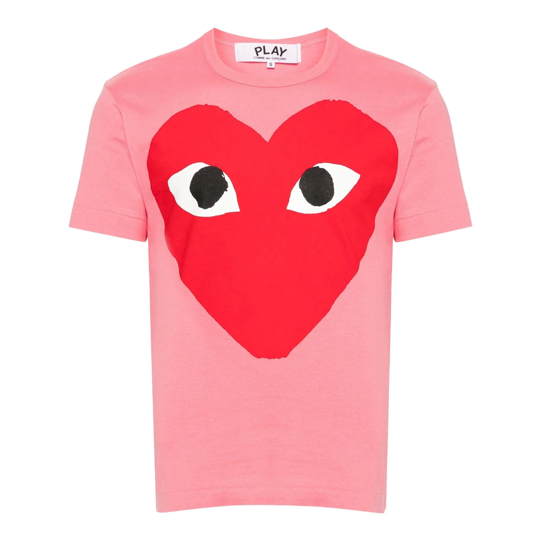 COMME des GARCONS PLAY Heart Tee – Available at Club 21, Official Retailer in Singapore, Malaysia & Thailand with Global Shipping Online