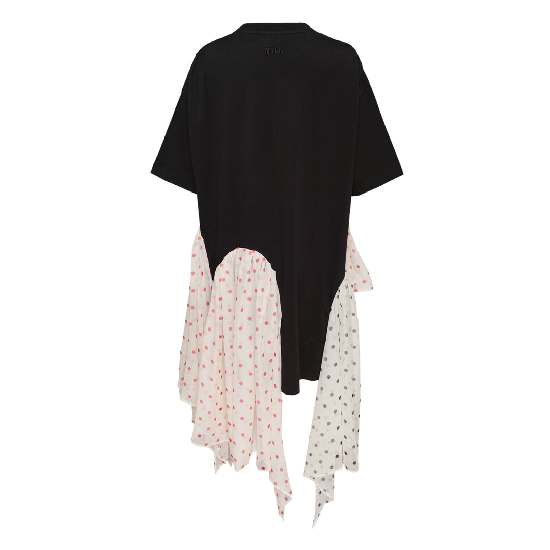 Polka Dot Layered Dress