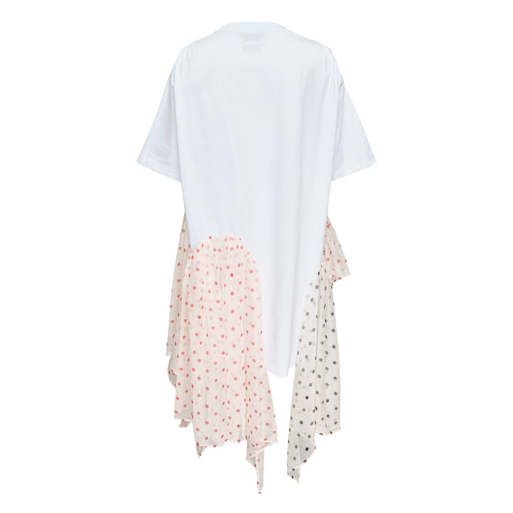 Asymmetric Polka Dot Dress