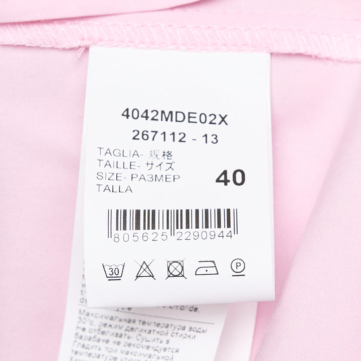 MSGM Pink Shirt – Available at Club 21, Official Retailer in Singapore, Malaysia & Thailand with Global Shipping Online
