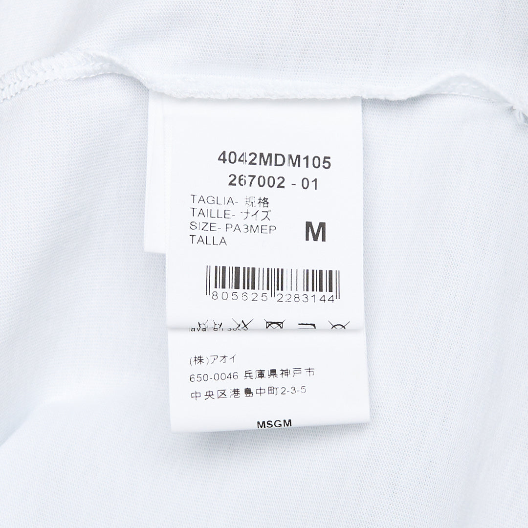MSGM T-Shirt – Available at Club 21, Official Retailer in Singapore, Malaysia & Thailand with Global Shipping Online