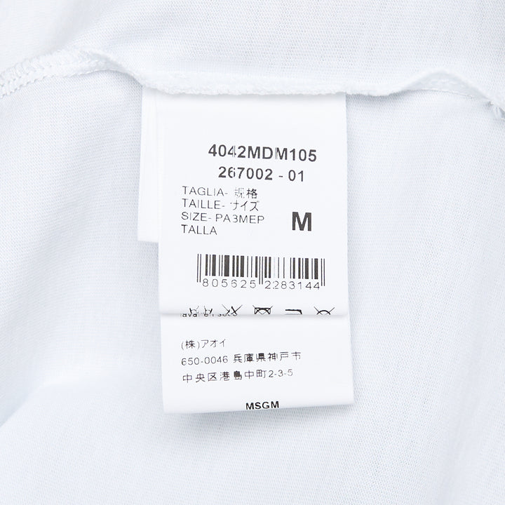 MSGM T-Shirt – Available at Club 21, Official Retailer in Singapore, Malaysia & Thailand with Global Shipping Online