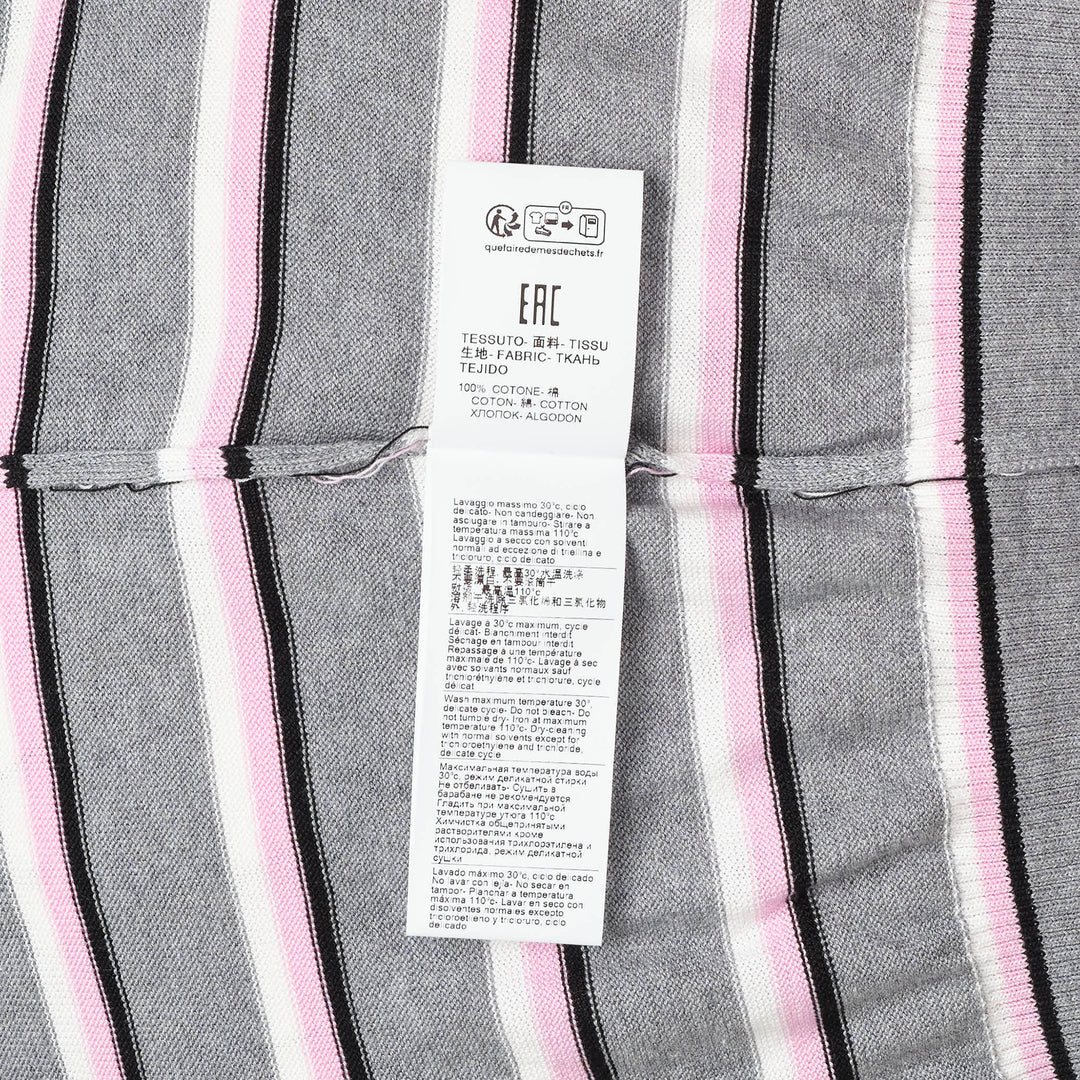 Striped Knit Polo