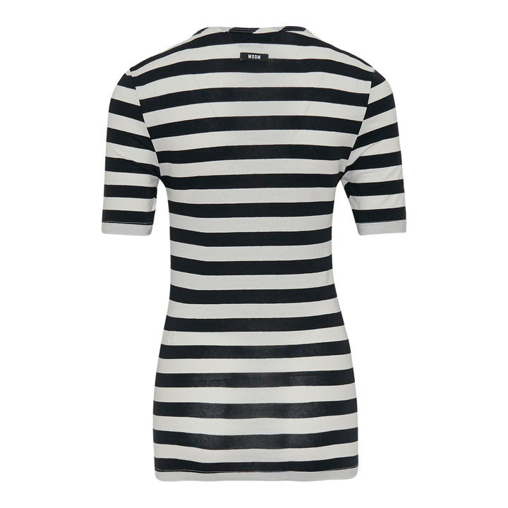 MSGM Striped T-Shirt – Available at Club 21, Official Retailer in Singapore, Malaysia & Thailand with Global Shipping Online