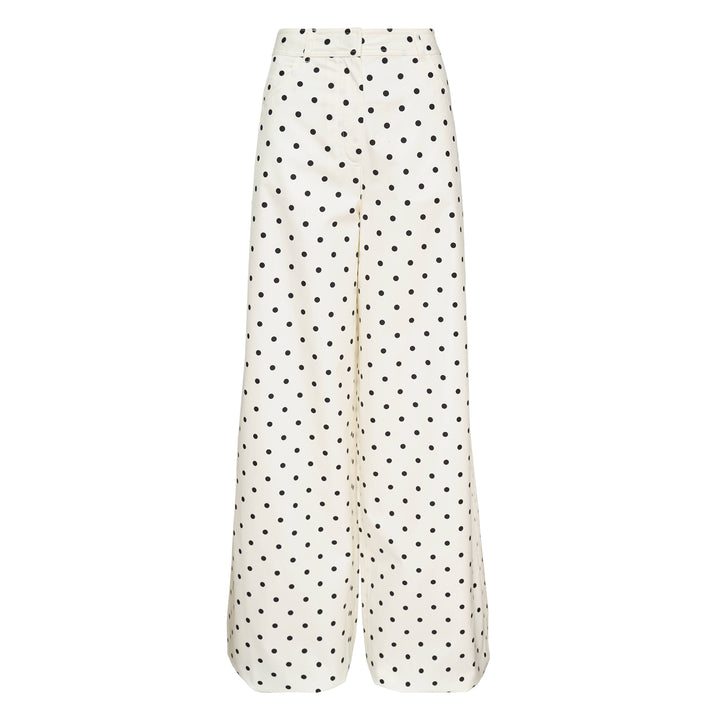 Polka Dot Wide Leg Pants