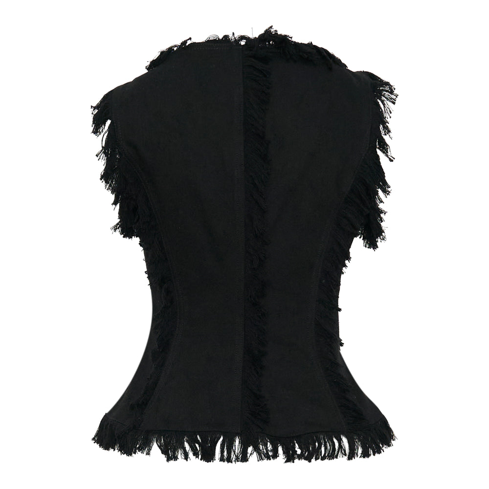 MSGM Fringe Detail Top – Available at Club 21, Official Retailer in Singapore, Malaysia & Thailand with Global Shipping Online