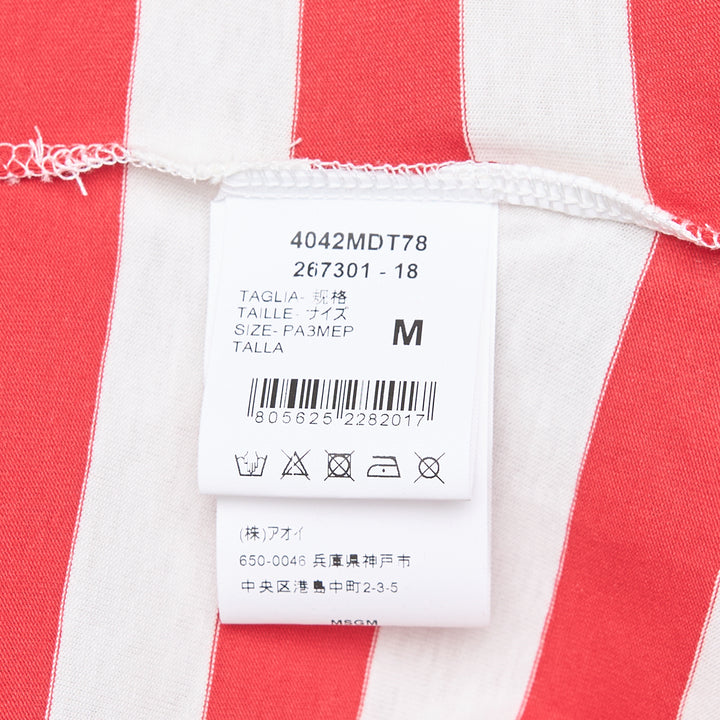 MSGM Striped Tank Top – Available at Club 21, Official Retailer in Singapore, Malaysia & Thailand with Global Shipping Online