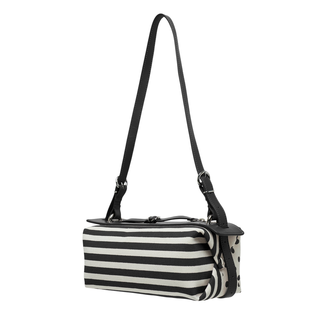 Printed Canvas Handbag