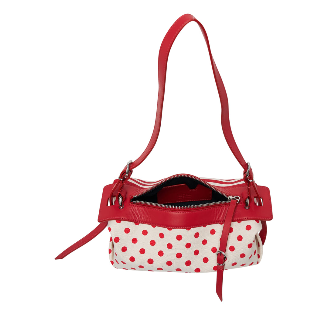 Printed Canvas Handbag