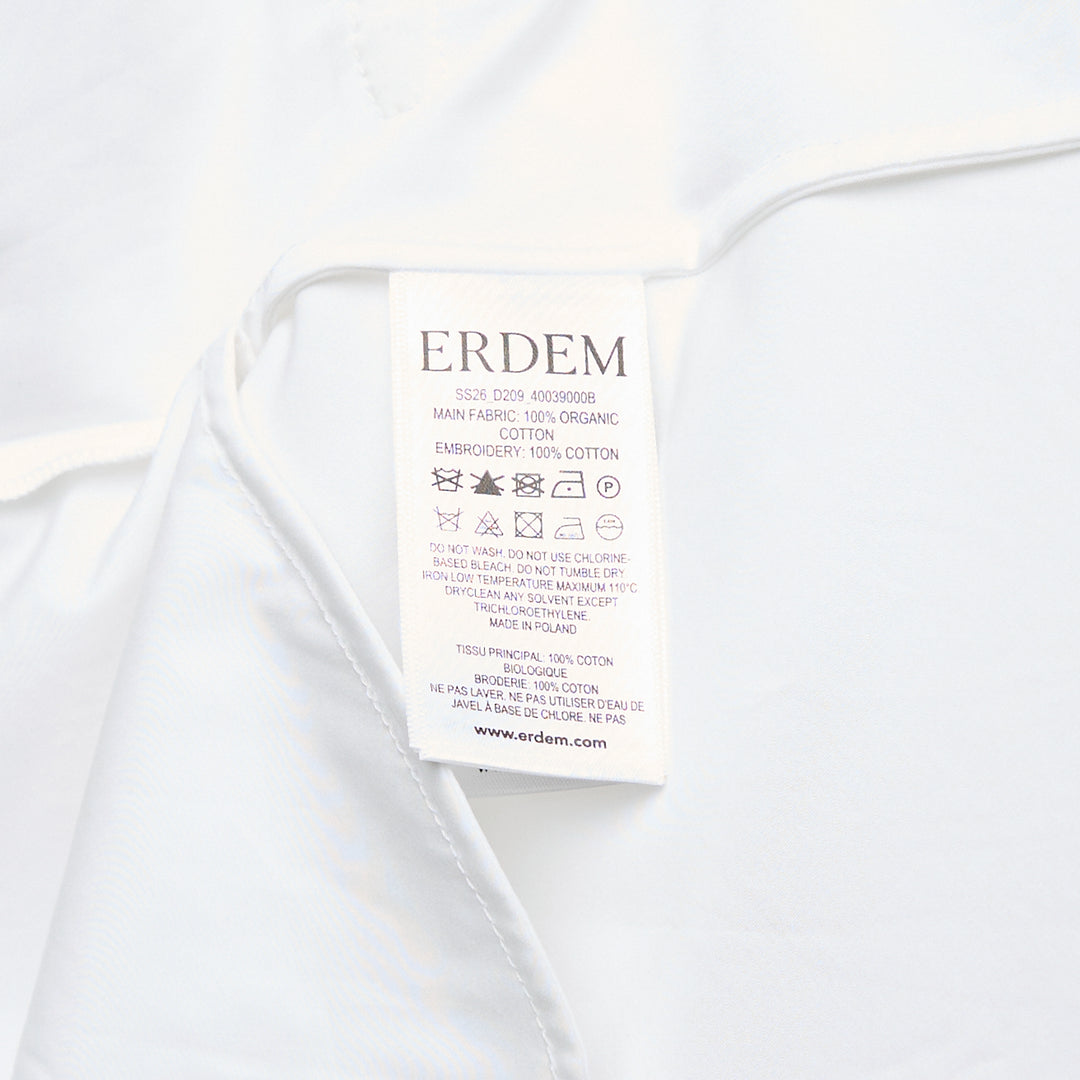 Erdem Applique Cotton Midi Shirt Dress – Available at Club 21, Official Retailer in Singapore, Malaysia & Thailand with Global Shipping Online