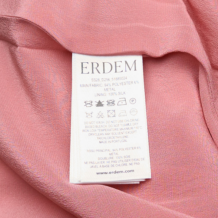 Erdem Floral Print Textured Satin Midi Dress – Available at Club 21, Official Retailer in Singapore, Malaysia & Thailand with Global Shipping Online