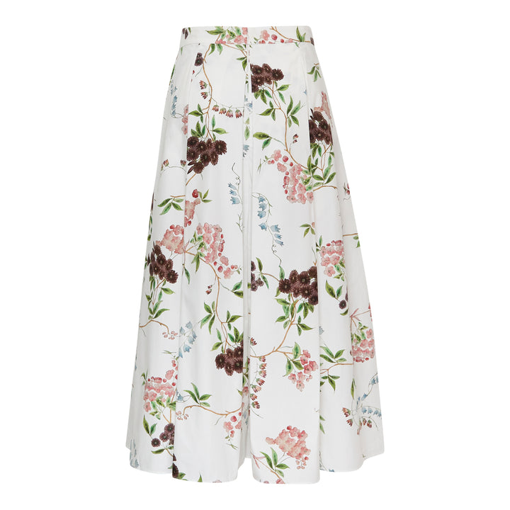 Erdem Floral Print Cotton Midi Skirt – Available at Club 21, Official Retailer in Singapore, Malaysia & Thailand with Global Shipping Online