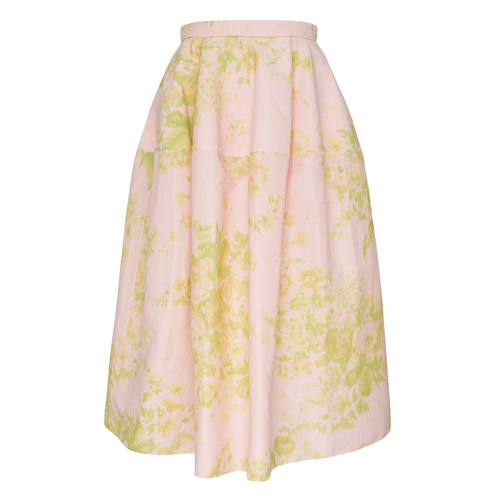 Erdem Floral Print Linen Chine Midi Skirt – Available at Club 21, Official Retailer in Singapore, Malaysia & Thailand with Global Shipping Online